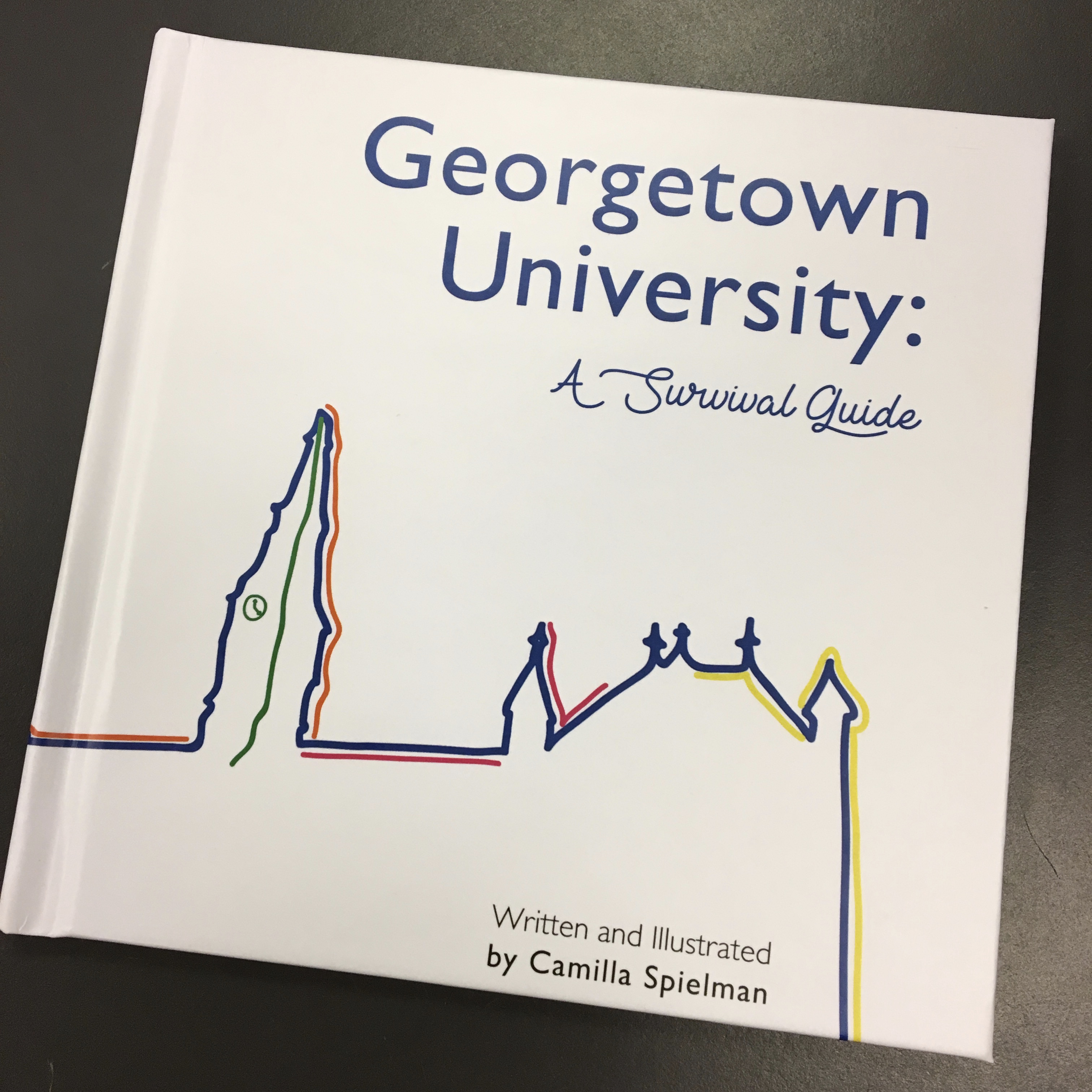Book cover, Georgetown University: A Survival Guide