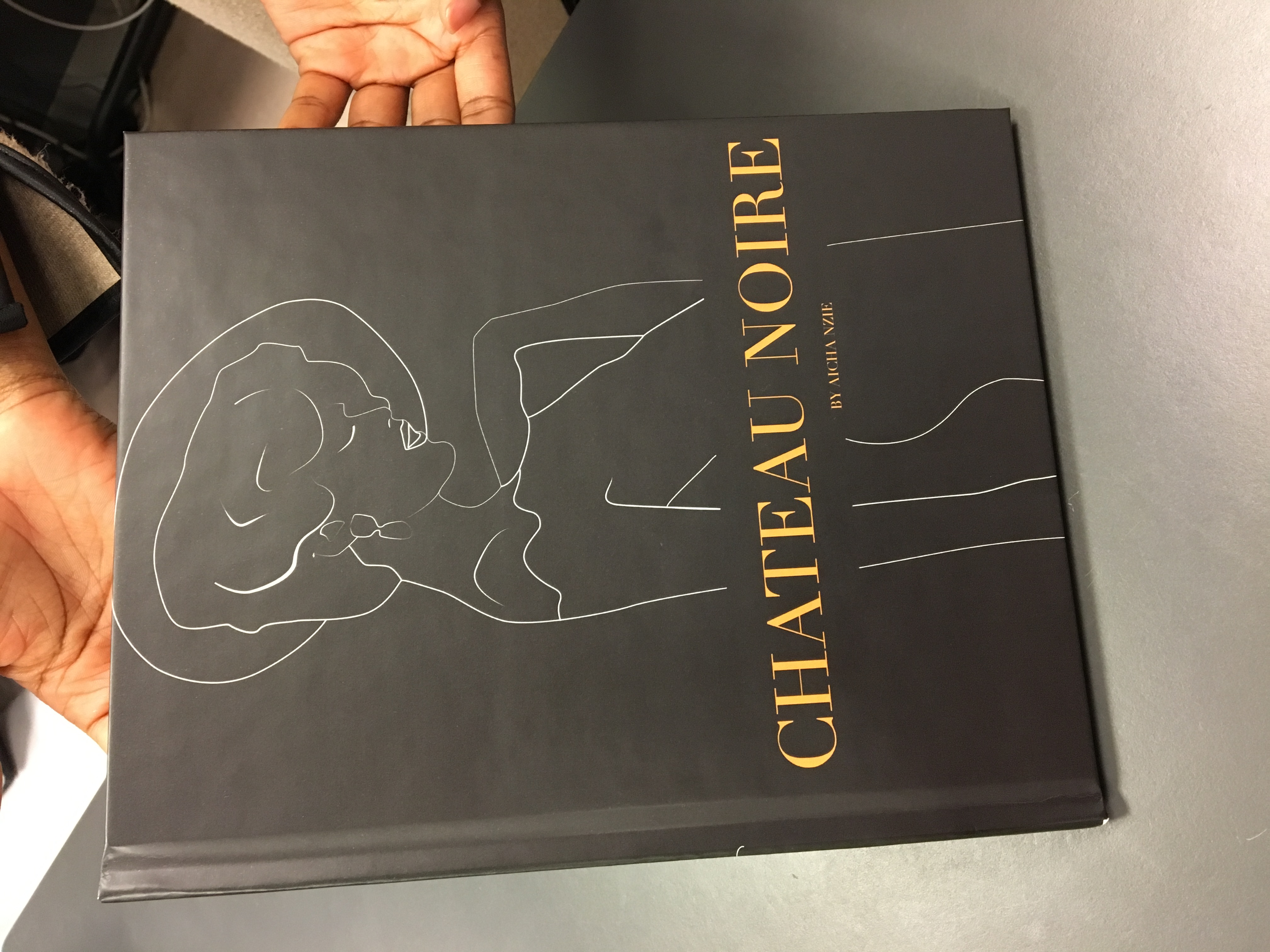 Book cover, Chateau Noire by Aicha Nzie