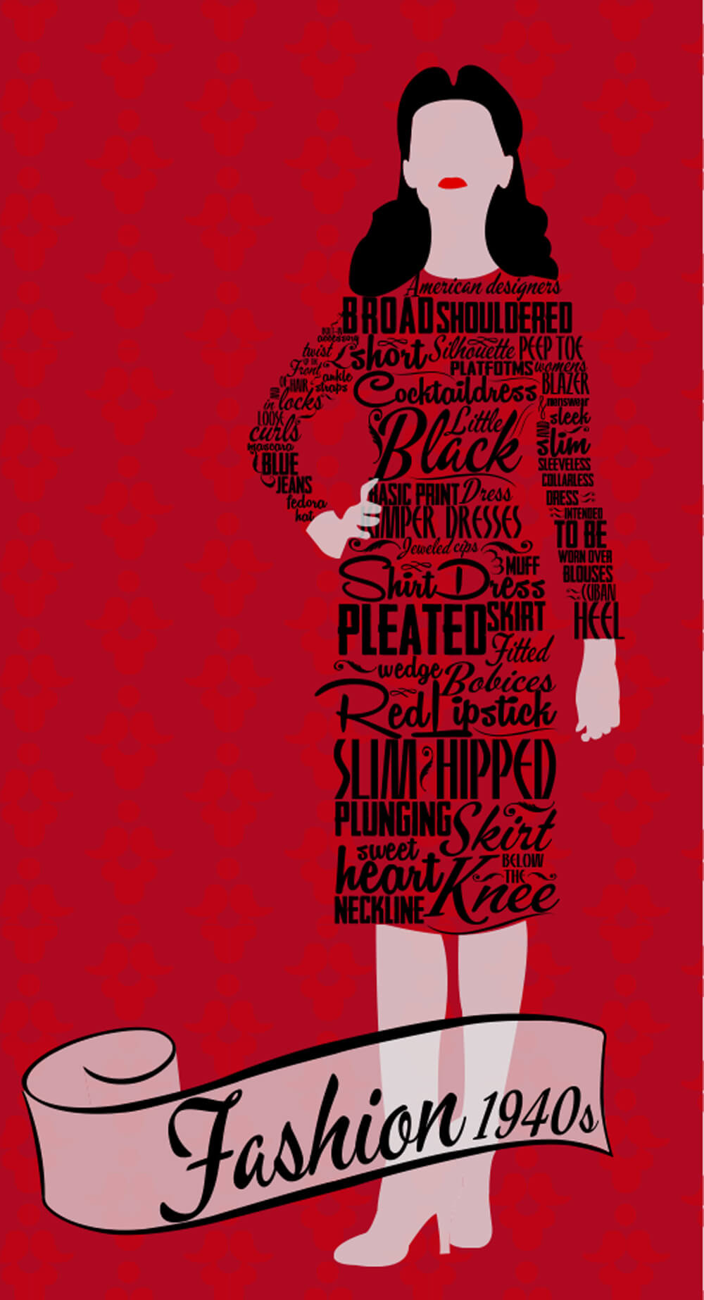 1940s Fashion type portrait