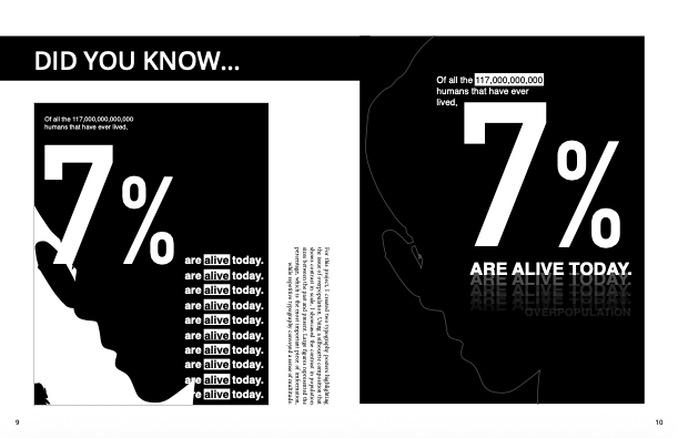 Did You Know typography spread