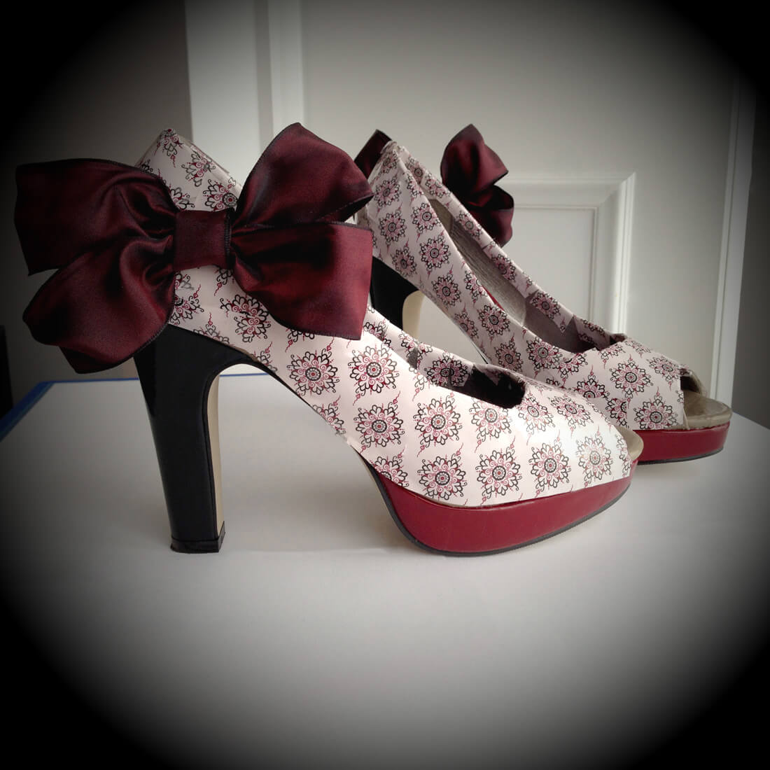 Pattern Heels
